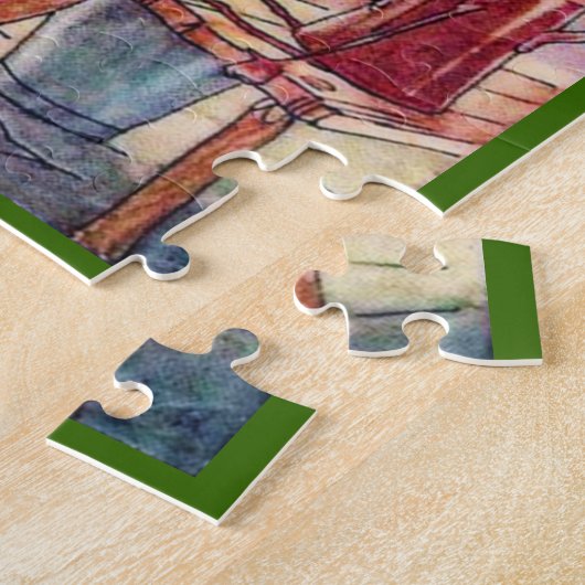 Humpty Dumpty in Wonderland Legpuzzel (Zijkant)