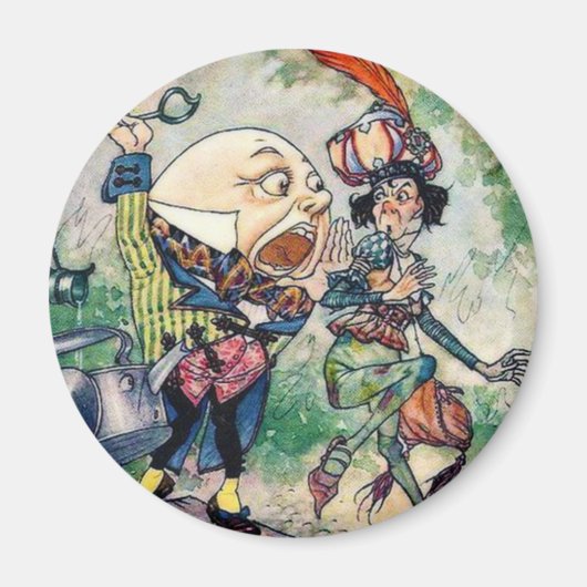 Humpty Dumpty in Wonderland Magneet (Voorkant)