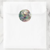 Humpty Dumpty in Wonderland Ronde Sticker (Tas)