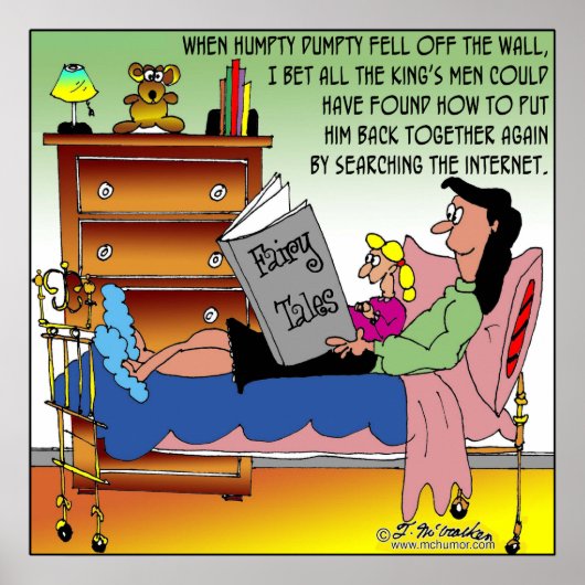 Humpty Dumpty & Internet Poster (Voorkant)