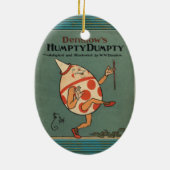 Humpty Dumpty Keramisch Ornament (Achterkant)