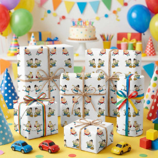 Humpty Dumpty Kids Verjaardag Cadeaupapier