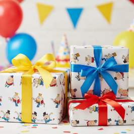 Humpty Dumpty Kids Verjaardag Cadeaupapier