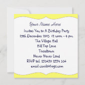 Humpty Dumpty kinder Cute Birthday Party Kaart (Achterkant)