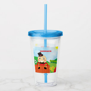 Humpty Dumpty Kinder Nursery Rhyme Cute Acryl Drinkbeker