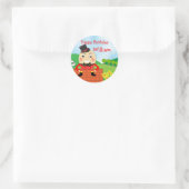 Humpty Dumpty kinderkamer Rhyme Thema Ronde Sticker (Tas)
