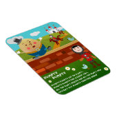 Humpty Dumpty kinderliedjes magneet (Rechterzijde)