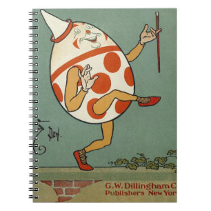 Humpty Dumpty, Klassieke Mother Goose-kinderrijmpj Notitieboek