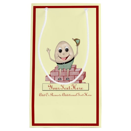 Humpty Dumpty Klein Cadeauzakje (Voorkant)