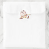 Humpty Dumpty Kleur Ronde Sticker (Tas)