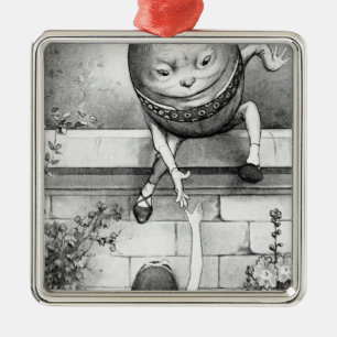 Humpty Dumpty Metalen Ornament