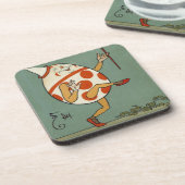 Humpty Dumpty, moeder Goose Nursery Rhyme Bier Onderzetter (Linkerzijde)