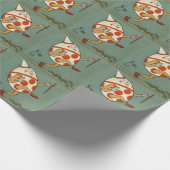 Humpty Dumpty,  moeder Goose Nursery Rhyme Cadeaupapier (Hoek)