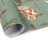 Humpty Dumpty,  moeder Goose Nursery Rhyme Cadeaupapier (Rol Hoek)