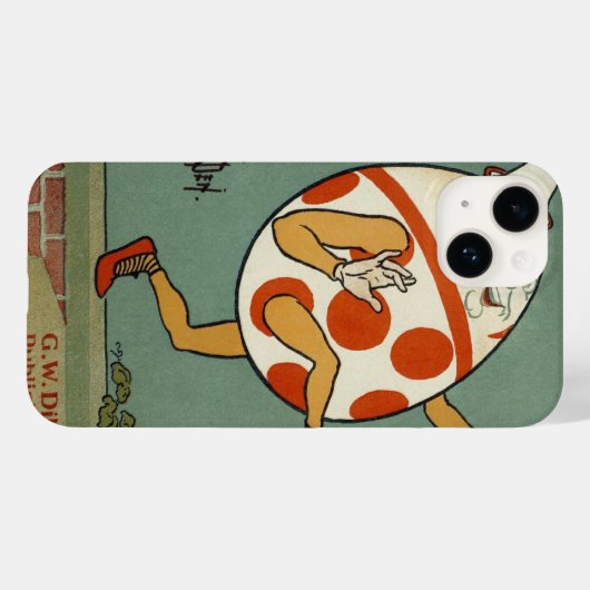Humpty Dumpty, moeder Goose Nursery Rhyme Case-Mate iPhone Case (Achterkant (horizontaal))