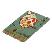 Humpty Dumpty, moeder Goose Nursery Rhyme Magneet (Linkerzijde)