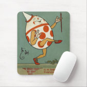 Humpty Dumpty,  moeder Goose Nursery Rhyme Muismat (Met muis)