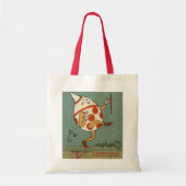 Humpty Dumpty,  moeder Goose Nursery Rhyme Tote Bag (Voorkant)