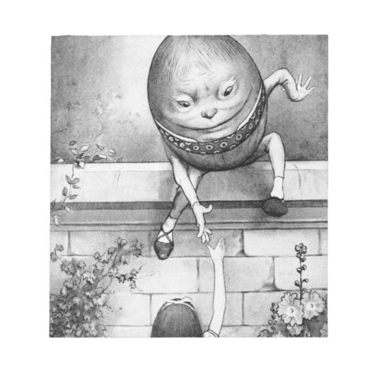 Humpty Dumpty Notitieblok (Voorkant)