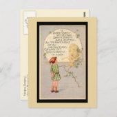 Humpty Dumpty Nursery Rhyme Briefkaart (Voorkant / Achterkant)