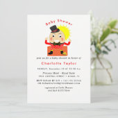 Humpty Dumpty Nursery Rhyme Cute Baby shower Kaart (Staand voorkant)