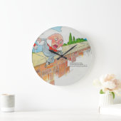 Humpty Dumpty op Muur Moeder Gans Kwekerij Rijm Grote Klok (Huis)