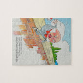 Humpty Dumpty op Muur Moeder Gans Kwekerij Rijm Legpuzzel (Horizontaal)