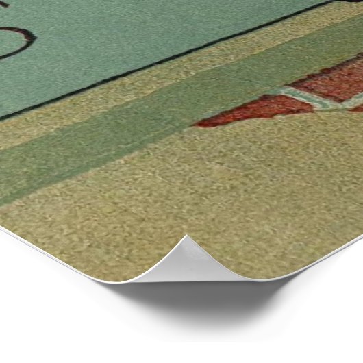 Humpty Dumpty, Oude Moeder de Gans-kinderrijm Poster (Hoek)