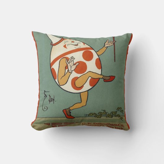 Humpty Dumpty, Oude Moeder de Gans-kinderrijmpje Kussen (Voorkant)