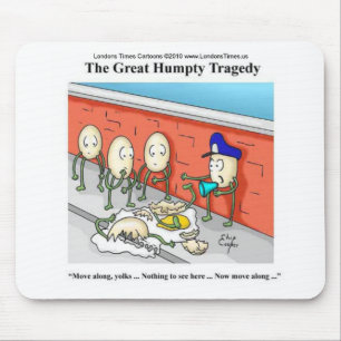 Humpty Dumpty Police Investigation Funny Gifts Muismat