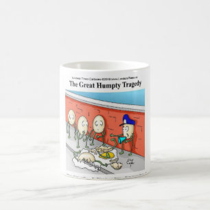 Humpty Dumpty Politie Onderzoek Grappige Cadeaus Koffiemok