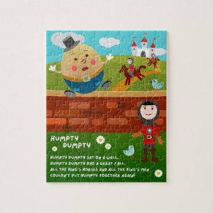 Humpty Dumpty Rijmpje Puzzel
