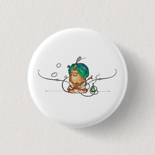 Humpty Dumpty Ronde Button 3,2 Cm (Voorkant)
