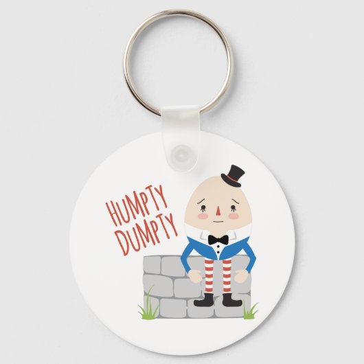 Humpty Dumpty Sleutelhanger (Voorkant)