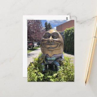 Humpty Dumpty Sprookjesansichtkaart Briefkaart