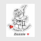 Humpty Dumpty Sticker (Vel)