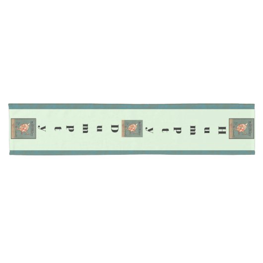 Humpty Dumpty Table Runner Korte Tafelloper (Horizontaal)