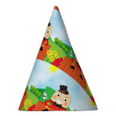 Humpty Dumpty Thleed Kids Birthday Party Editable Feesthoedjes (Rechts)