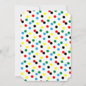 Humpty Dumpty Thleed Kids Birthday Party Editable Kaart (Achterkant)