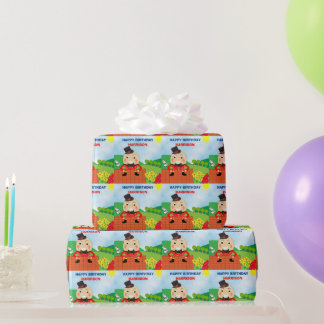 Humpty Dumpty Thlek Kids Birthday Cadeaupapier