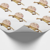 Humpty Dumpty uit Alice in Wonderland Cadeaupapier (Hoek)