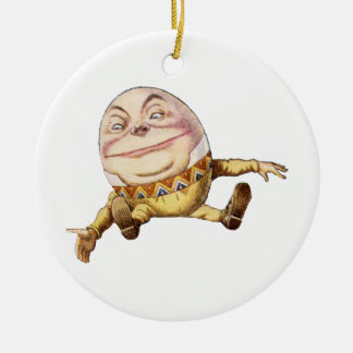 Humpty Dumpty uit Alice in Wonderland Keramisch Ornament