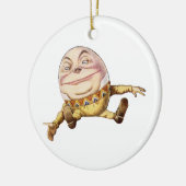 Humpty Dumpty uit Alice in Wonderland Keramisch Ornament (Links)