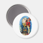 Humpty Dumpty Volledige Kleur Magneet (Voorkant / Achterkant)