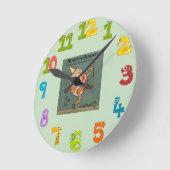 Humpty Dumpty Wall Clock Ronde Klok (Hoek)