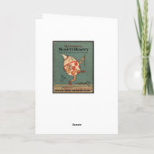 Humpty Dumpty Wenskaart Kaart (Achterkant)