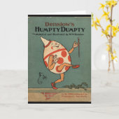 Humpty Dumpty Wenskaart Kaart (Gele Bloem)