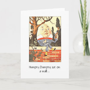 Humpty Dumpty, Wenskaart Kaart