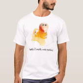 Humpty Dumpty werd geduwd! T-shirt (Voorkant)