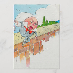Humpty Dumpty zat aan de muur Kaart